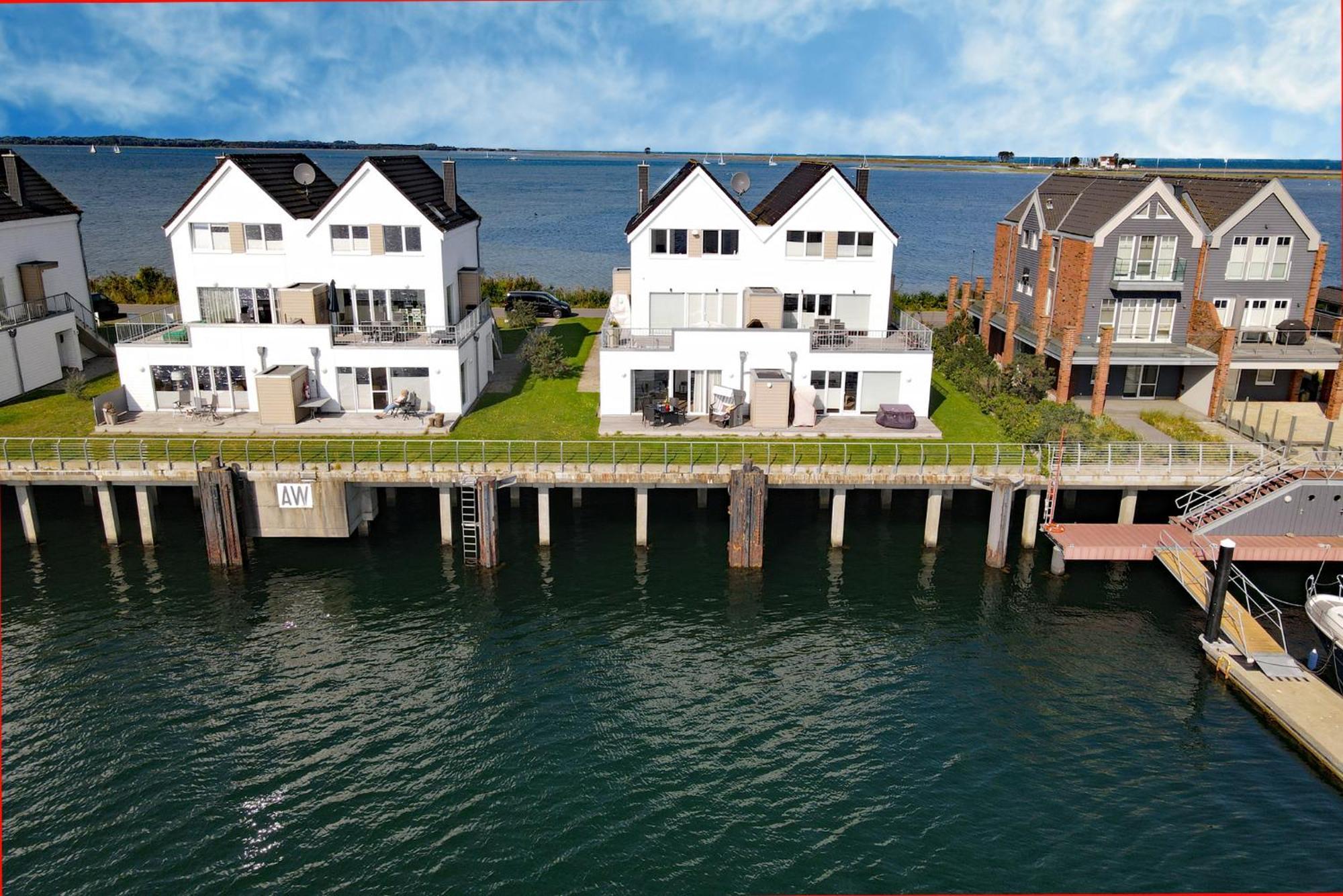 3-Zi-Fewo Brigantine 33 By Seeblick Ferien Oro, Wasserblick,Sauna Olpenitz Exterior foto